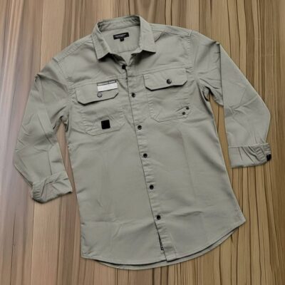 Unique Kaizer Cotton Double Pocket Shirt