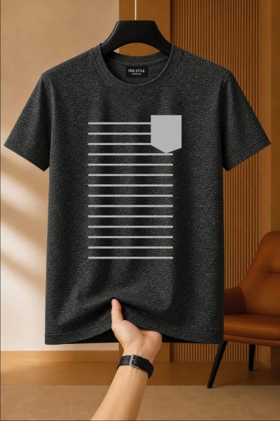 Printed Cotton Regular T Shirt