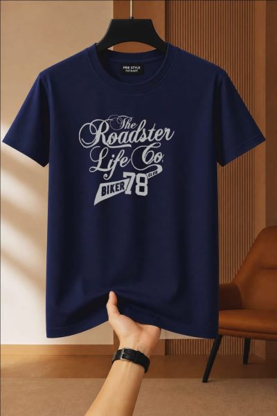 Printed Cotton Regular T Shirt