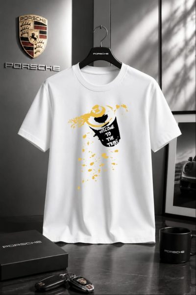 Printed Cotton Regular T Shirt