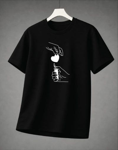 Printed Cotton Regular T Shirt