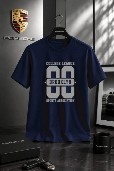 Printed Cotton Regular T Shirt